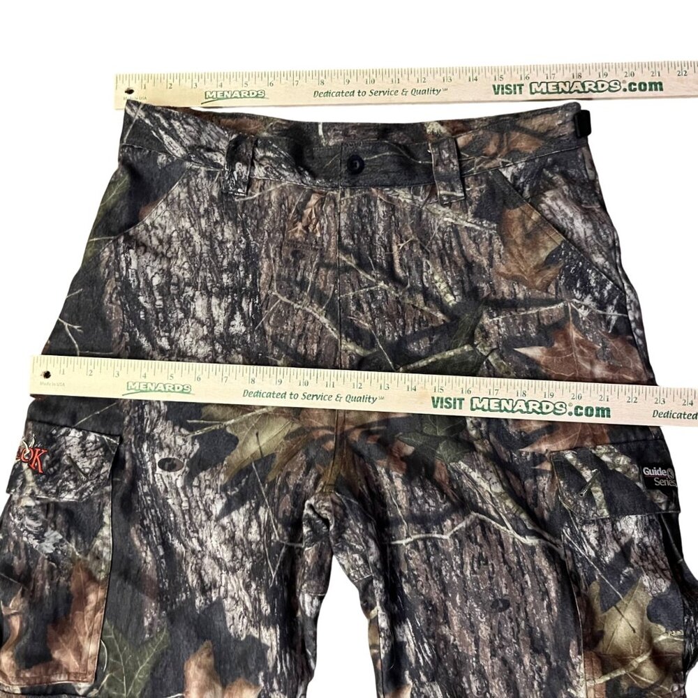 Guide Series ScentLok Mossy Oak Camo Hunting Pants Mens 36x32 Used - Picture 9 of 16